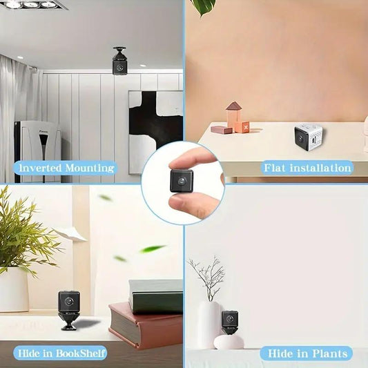 Modern Tech Cube Smart Home Camera - BANGN CREATIVE SOLUTIONS