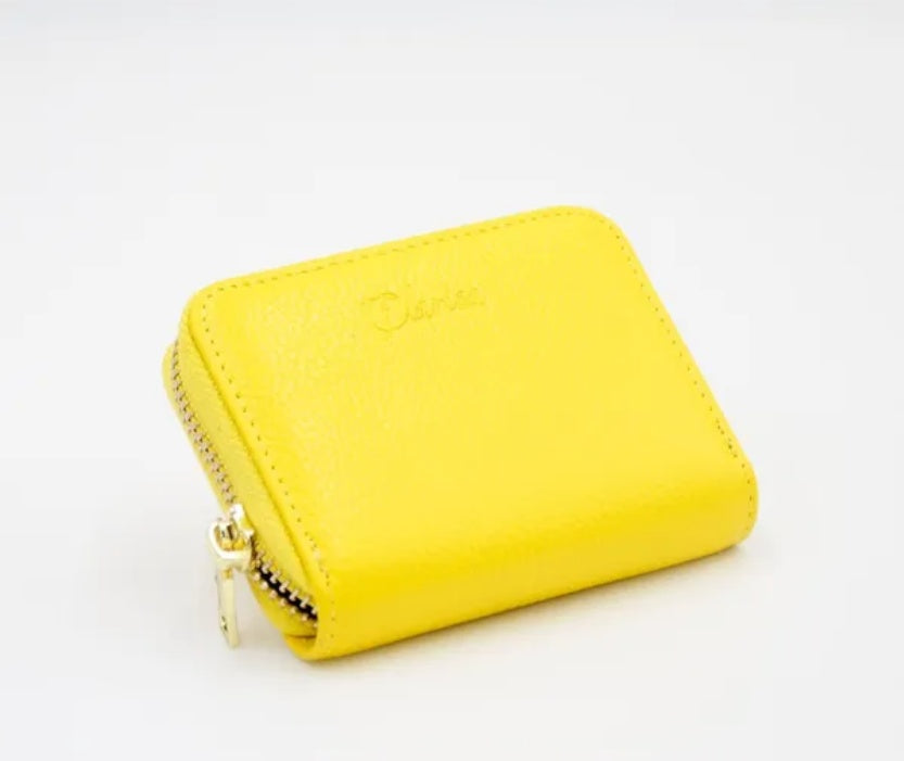 Secure My Clarisa - Leather Card Holder Wallet - BANGN CREATIVE SOLUTIONS