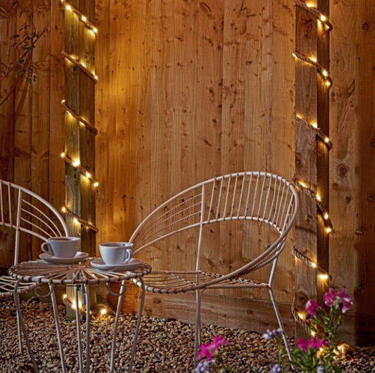 Solar Hemp Rope String Light – Outdoor Waterproof LED Copper Wire Lighting for Patio, Garden & Decor - BANGN CREATIVE SOLUTIONS