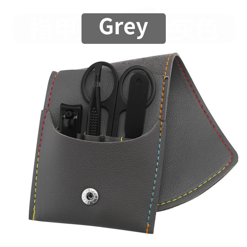 16pcs set Nail Clipper Cutter Trimmer Ear Pick Grooming Kit Manicure Set Pedicure Toe Nail Art Tools Set Kits with Bag - BANGN CREATIVE SOLUTIONS