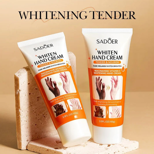 SADOER Moisturizing Hand Cream – Travel Size Brightening Care