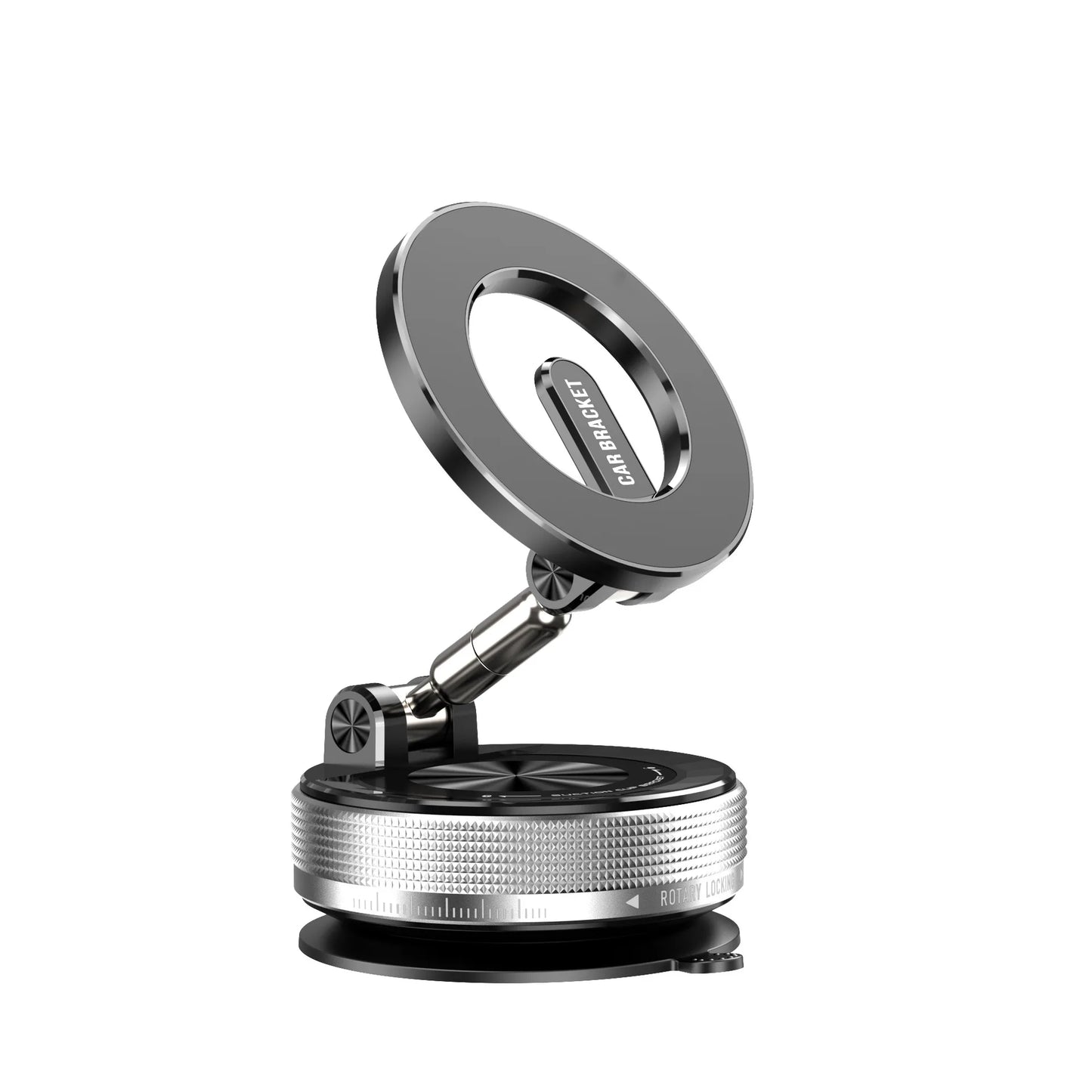 Magnetic Wireless Car Charger Mount | 15W Fast Charging Dock with 360° Rotation for iPhone 12–15 Pro/Max - BANGN CREATIVE SOLUTIONS