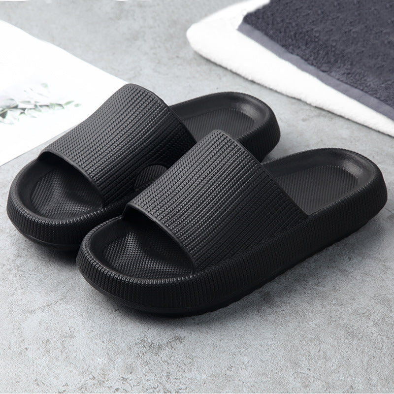 Soft Home Couple Slippers – Lightweight, Non-Slip Comfort Slides
