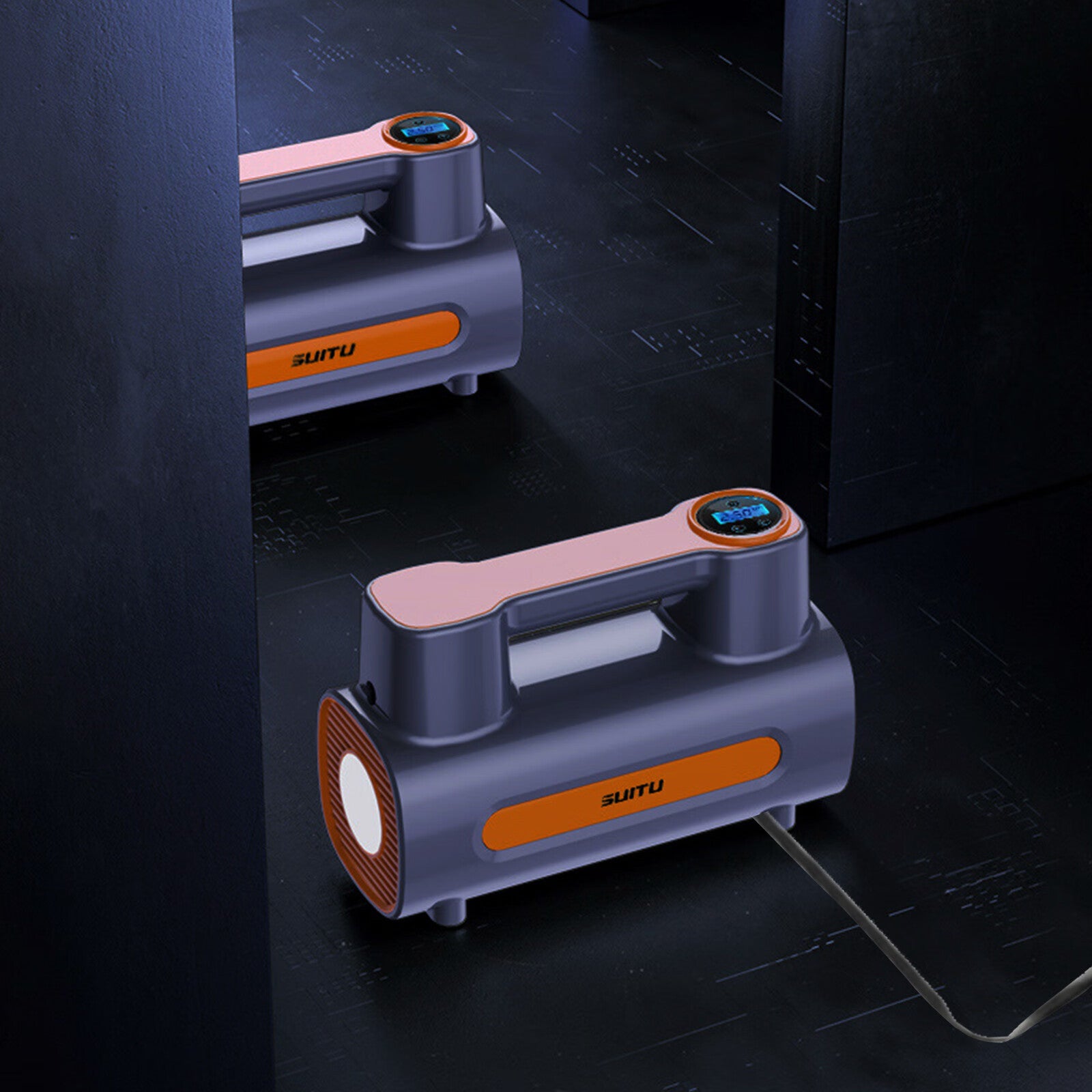 Tire Inflator 12V DC Portable Compressor Electric DC Auto Tire Pumps For Car Tires - BANGN CREATIVE SOLUTIONS 