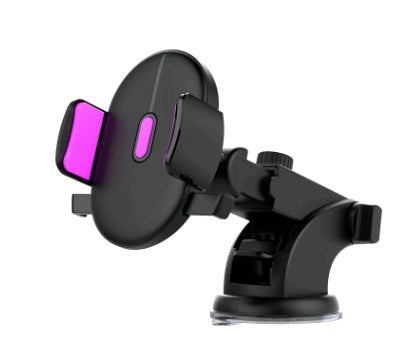 Car Phone Holder – Long Rod Telescopic Suction Mount