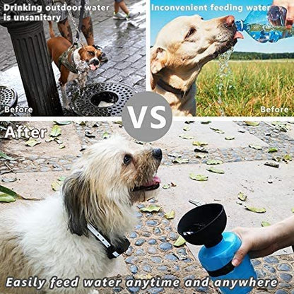 Pet Outdoor Foldable Bottle Dog Travel Water Bottle Dog Water Dispenser - BANGN CREATIVE SOLUTIONS 