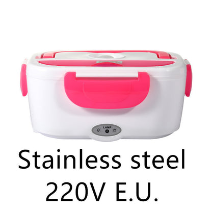 Kitchen Electric Heated Lunch Box Stainless Steel School Car Picnic Food Heating Heater Food Warmer Container - BANGN CREATIVE SOLUTIONS 