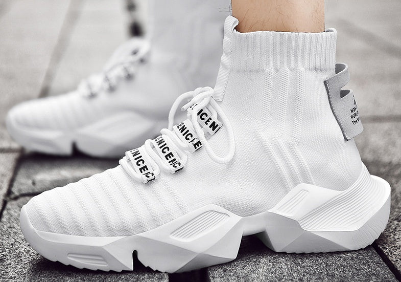 OETZIeroICE Unisex Sports Sneakers – Lightweight Sock-Fit Streetwear Kicks