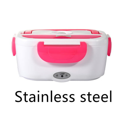 Kitchen Electric Heated Lunch Box Stainless Steel School Car Picnic Food Heating Heater Food Warmer Container - BANGN CREATIVE SOLUTIONS 