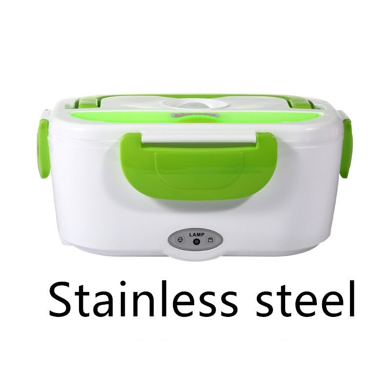 Kitchen Electric Heated Lunch Box Stainless Steel School Car Picnic Food Heating Heater Food Warmer Container - BANGN CREATIVE SOLUTIONS 