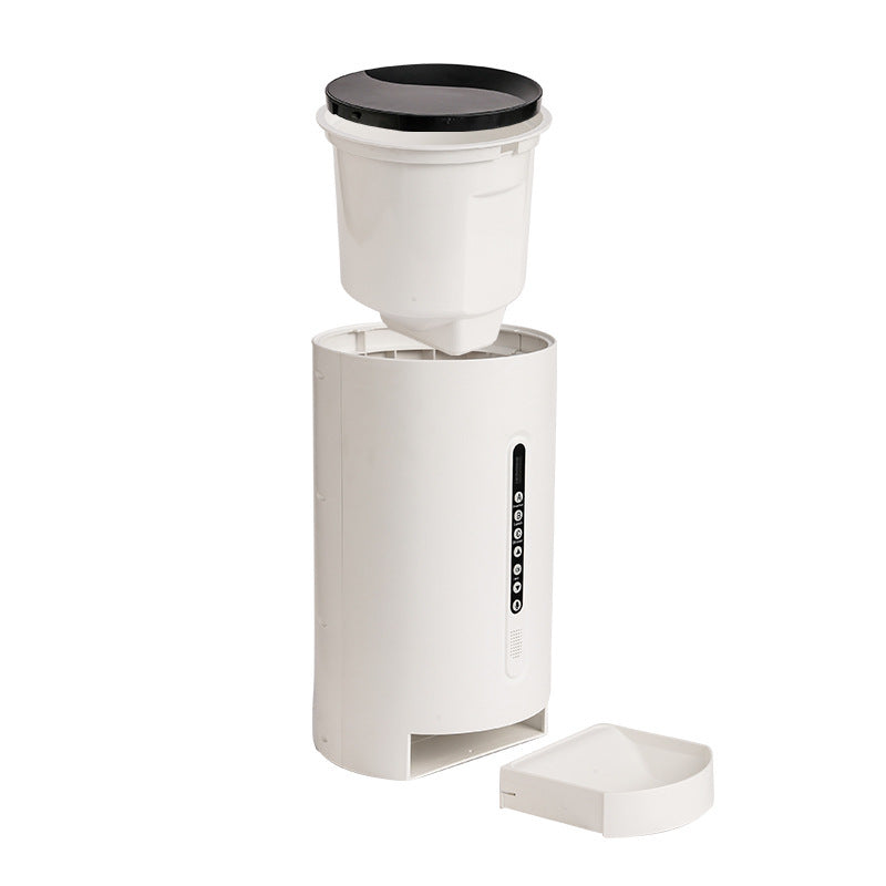 Smart Automatic Pet Feeder with WiFi Control & Voice Recording – Timed Food Dispenser for Cats & Dogs