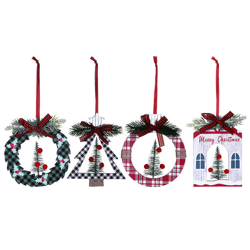 “Rustic Holiday Garland | Wooden Hanging Décor”