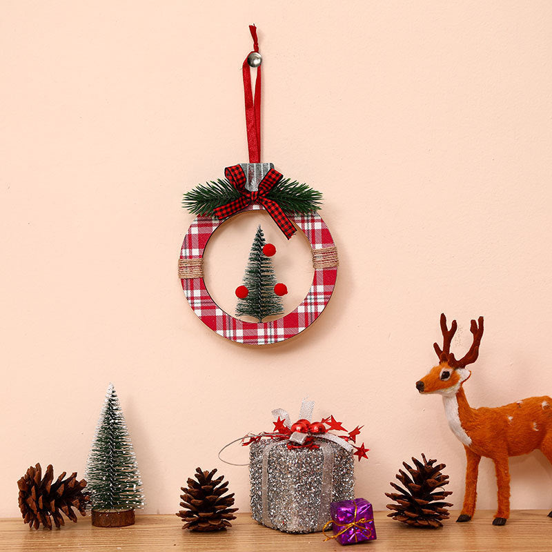 “Rustic Holiday Garland | Wooden Hanging Décor”