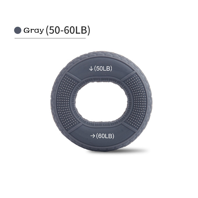 Hand Grip Strength Trainer – Adjustable Silicone Ring for Forearm & Finger Exercise (20-80 LB)