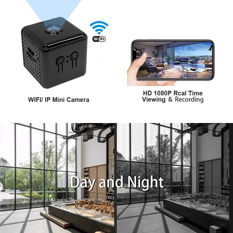 Modern Tech Cube Smart Home Camera - BANGN CREATIVE SOLUTIONS 