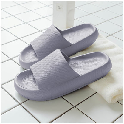Soft Home Couple Slippers – Lightweight, Non-Slip Comfort Slides