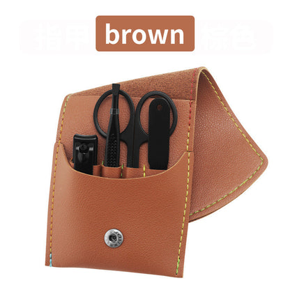 16pcs set Nail Clipper Cutter Trimmer Ear Pick Grooming Kit Manicure Set Pedicure Toe Nail Art Tools Set Kits with Bag - BANGN CREATIVE SOLUTIONS 