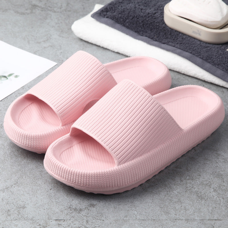 Soft Home Couple Slippers – Lightweight, Non-Slip Comfort Slides