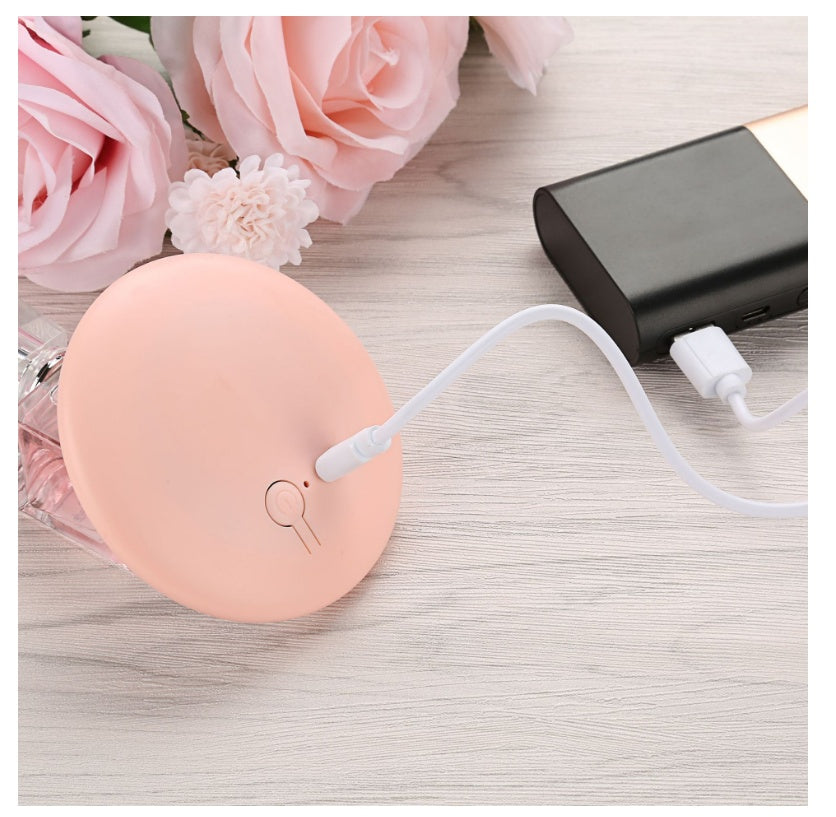 New charging portable smart beauty mirror HD makeup mirror LED portable light mirror light makeup mirror with light - BANGN CREATIVE SOLUTIONS 