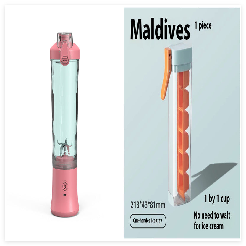 Portable Rechargeable Blender – 6-Blade Smoothie Maker for Shakes, Juices & Protein Drinks