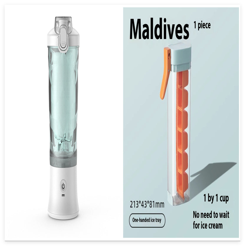 Portable Rechargeable Blender – 6-Blade Smoothie Maker for Shakes, Juices & Protein Drinks