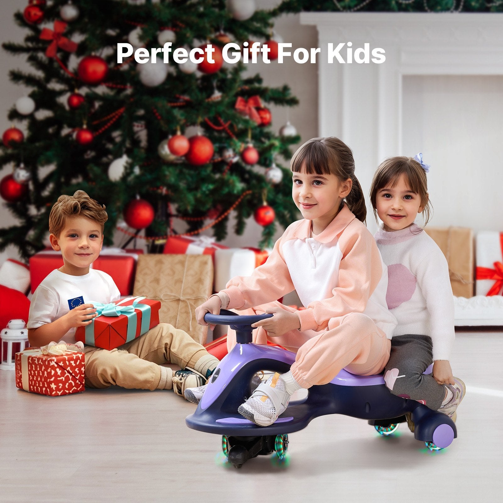 "Viral Electric Wiggle Car" - Energy Powered Ride - On (Ages 3+) - BANGN CREATIVE SOLUTIONS 