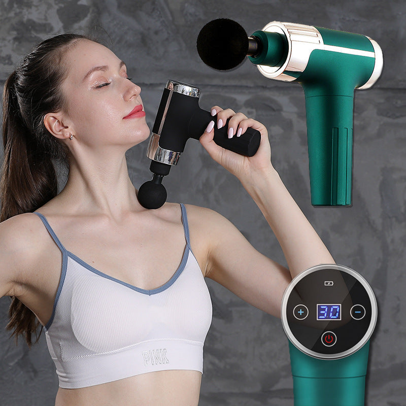 Mini Fascia Gun Fitness Massager Physiotherapy Electric Massage Gun Muscle Relaxer - BANGN CREATIVE SOLUTIONS 