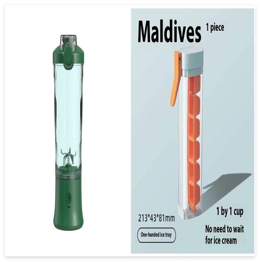 Portable Rechargeable Blender – 6-Blade Smoothie Maker for Shakes, Juices & Protein Drinks