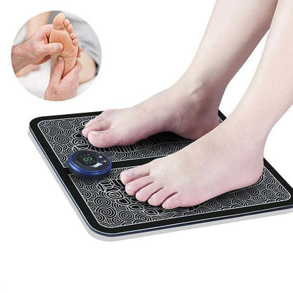 Electric EMS Foot Massager Pad Feet Muscle Stimulator Leg Reshaping Foot Massage Mat Relieve Ache Pain Health Care - BANGN CREATIVE SOLUTIONS 