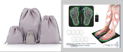 Electric EMS Foot Massager Pad Feet Muscle Stimulator Leg Reshaping Foot Massage Mat Relieve Ache Pain Health Care - BANGN CREATIVE SOLUTIONS 