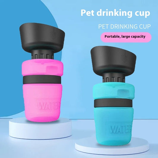 Pet Outdoor Foldable Bottle Dog Travel Water Bottle Dog Water Dispenser - BANGN CREATIVE SOLUTIONS 