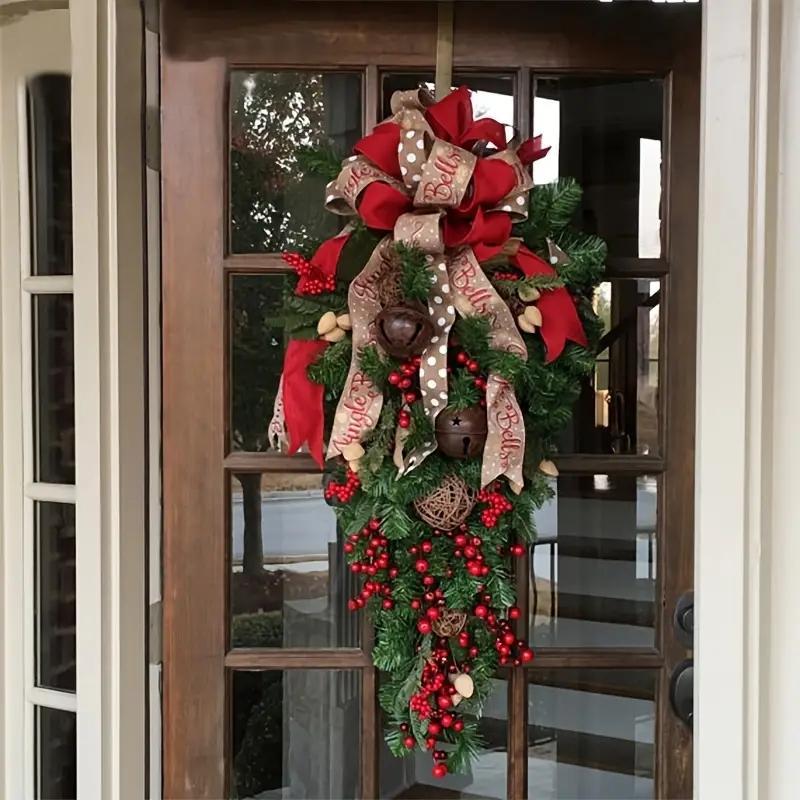 A Christmas Door Hanging Wreath | Holiday Décor & Party Supplies - BANGN CREATIVE SOLUTIONS 