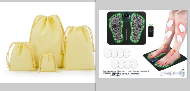 Electric EMS Foot Massager Pad Feet Muscle Stimulator Leg Reshaping Foot Massage Mat Relieve Ache Pain Health Care - BANGN CREATIVE SOLUTIONS 