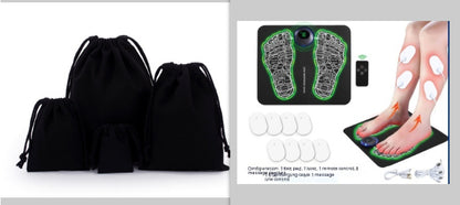 Electric EMS Foot Massager Pad Feet Muscle Stimulator Leg Reshaping Foot Massage Mat Relieve Ache Pain Health Care - BANGN CREATIVE SOLUTIONS 