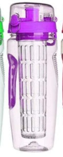 “32oz Fruit Infuser Water Bottle – BPA-Free Leak-proof Sports Hydration Bottle”