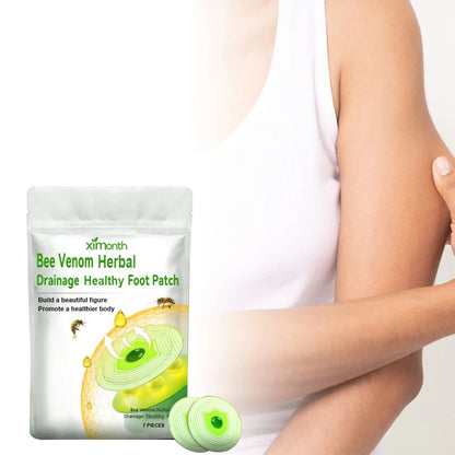 Bee Venom Herbal Detox Foot Patches – Drainage & Swelling Relief