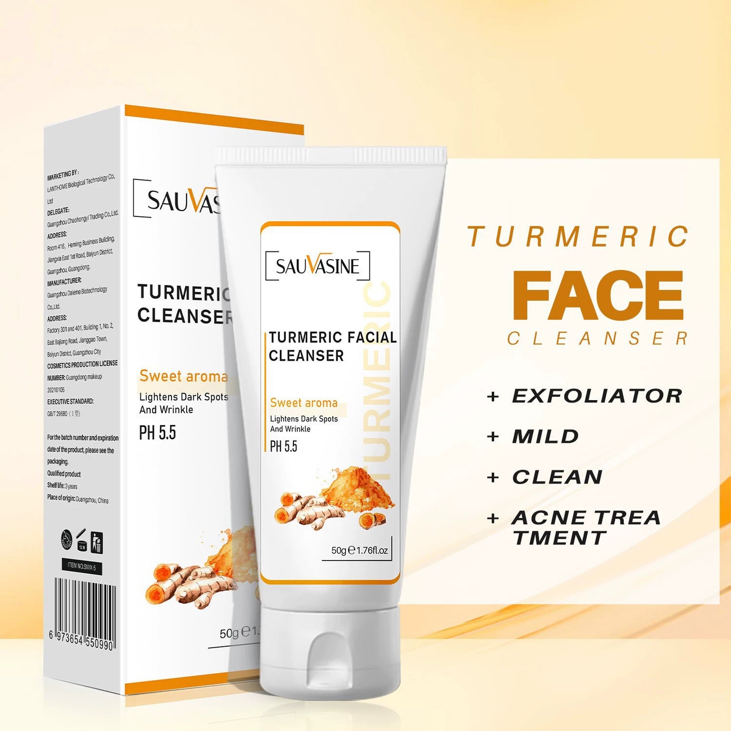 Turmeric Lemon Glow Serum for Dark Spots & Smooth Skin