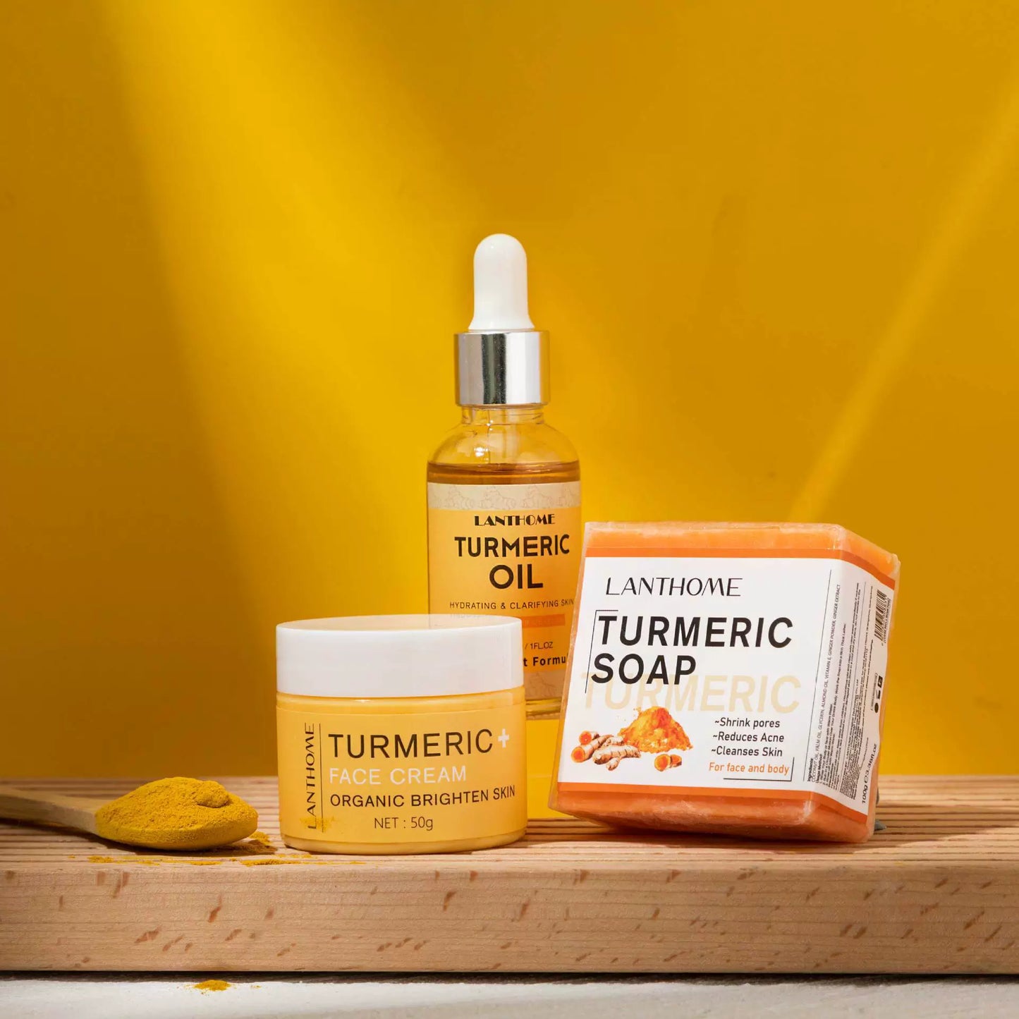 Turmeric Lemon Glow Serum for Dark Spots & Smooth Skin