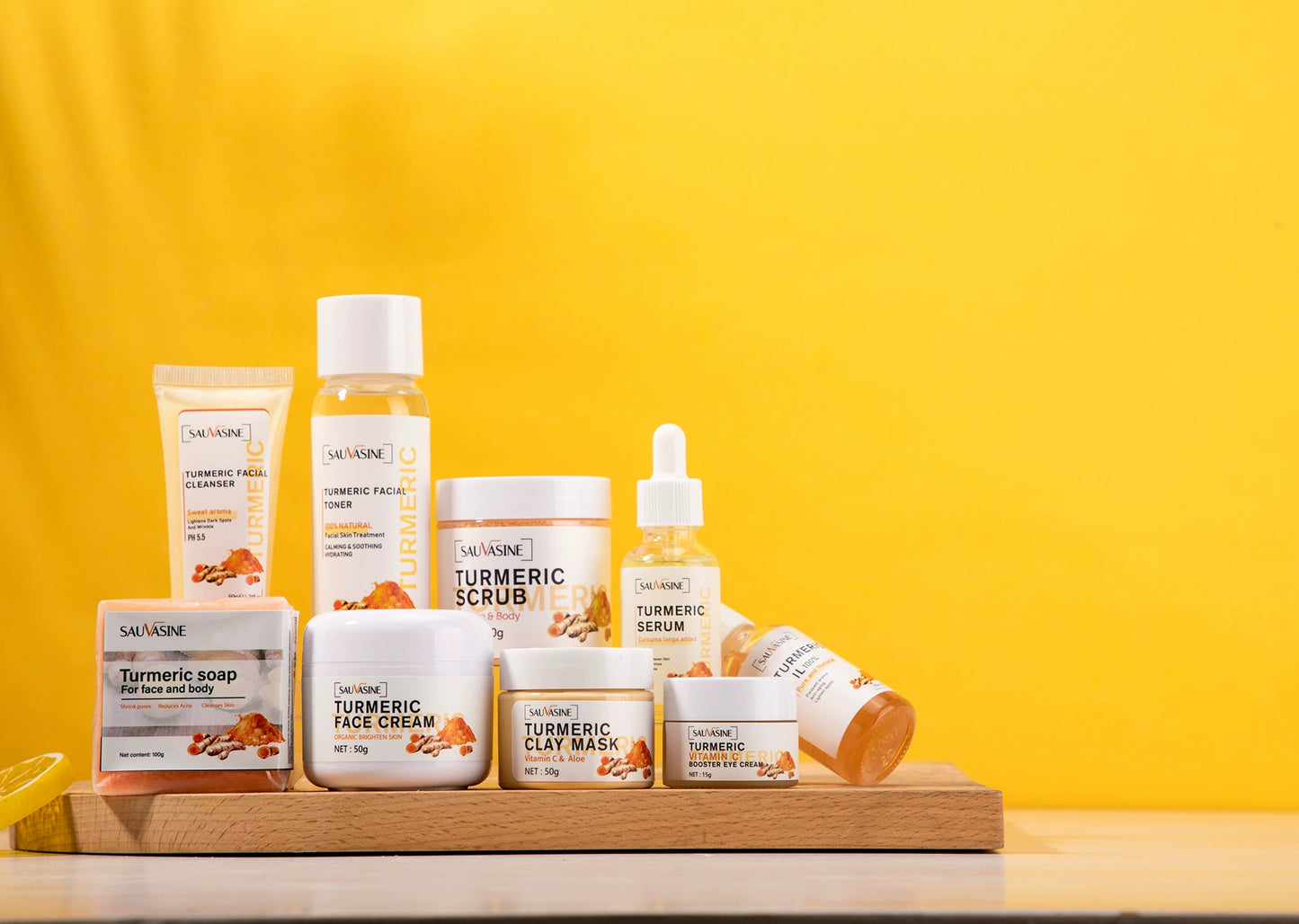 Turmeric Lemon Glow Serum for Dark Spots & Smooth Skin