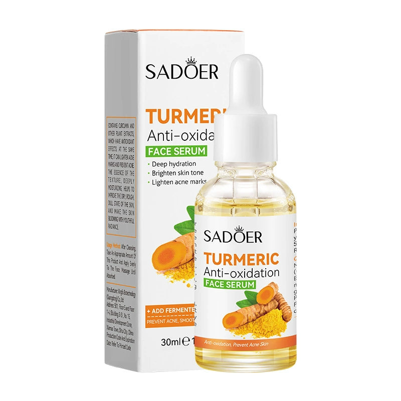 Turmeric Lemon Glow Serum for Dark Spots & Smooth Skin
