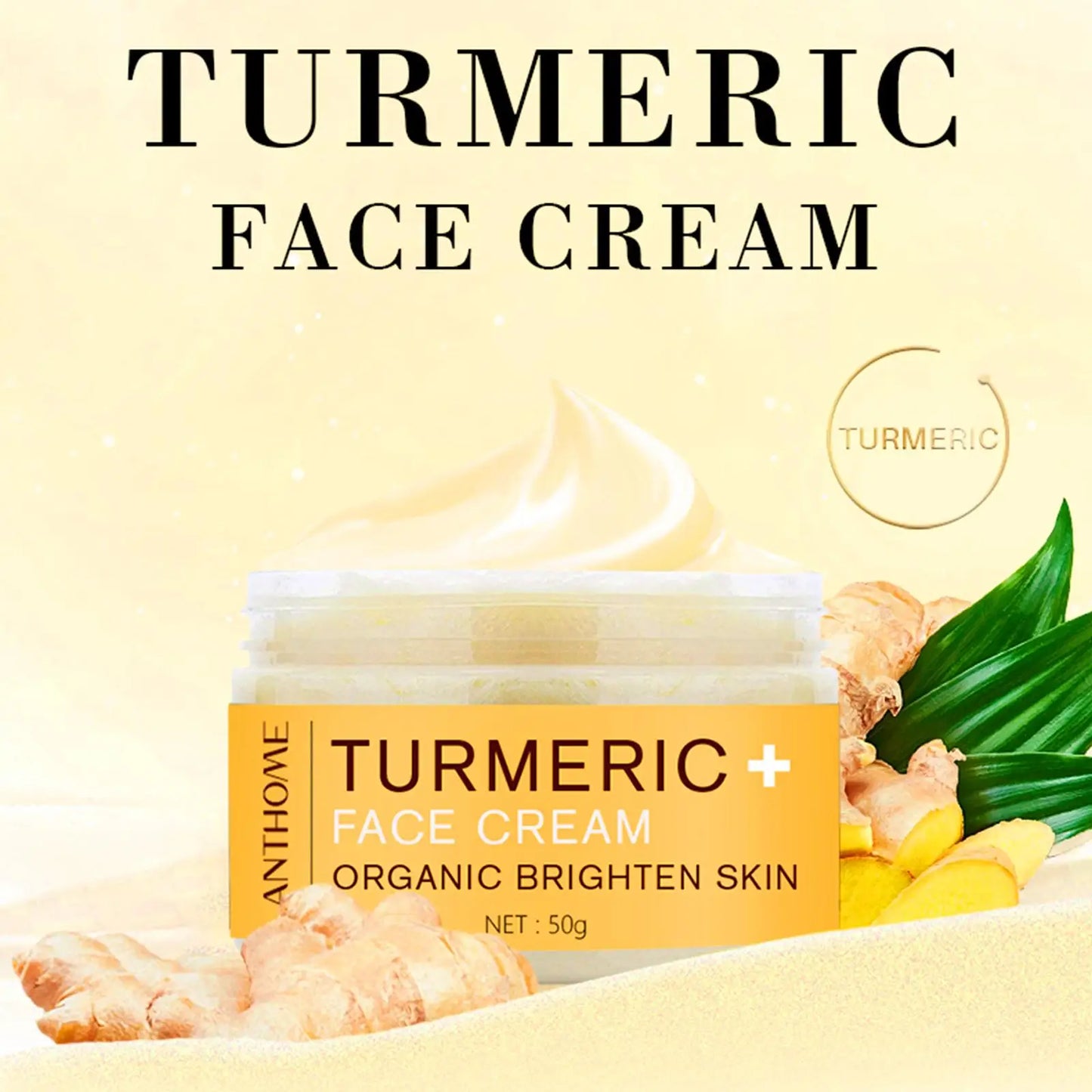 5‑Piece Turmeric Facial Care Set – Cleanse, Treat & Glow