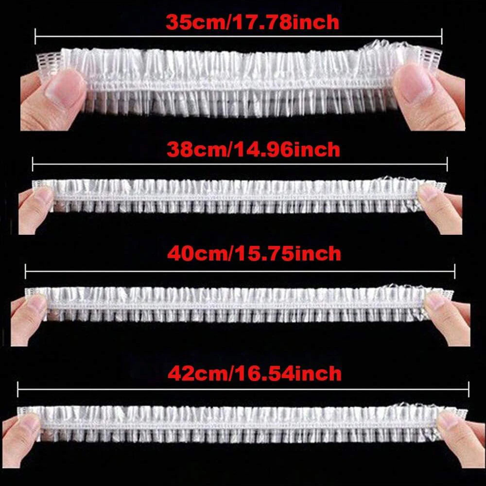 100Pcs Reusable Food Wrap Storage Covers Bags For Bowl Elastic Plate Silicone Lid Cover Kitchen Fruit Plastic Fresh-Keeping Seal