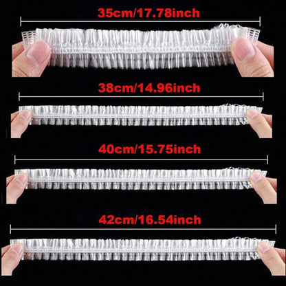 100Pcs Reusable Food Wrap Storage Covers Bags For Bowl Elastic Plate Silicone Lid Cover Kitchen Fruit Plastic Fresh-Keeping Seal - BANGN CREATIVE SOLUTIONS 