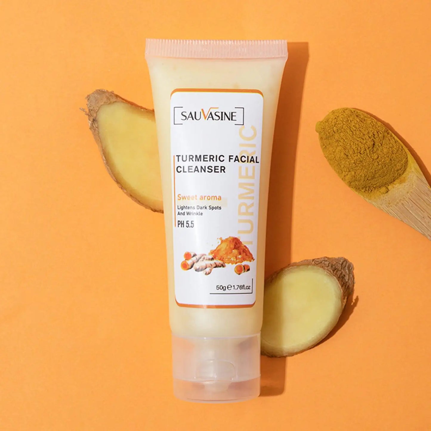 5‑Piece Turmeric Facial Care Set – Cleanse, Treat & Glow