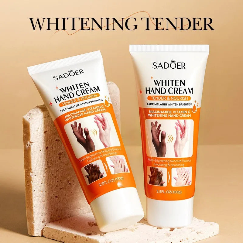 SADOER Moisturizing Hand Cream – Travel Size Brightening Care
