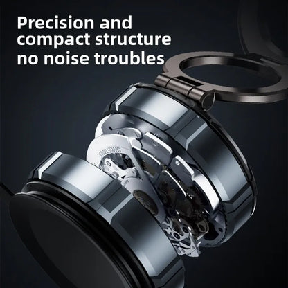 Magnetic Wireless Car Charger Mount | 15W Fast Charging Dock with 360° Rotation for iPhone 12–15 Pro/Max - BANGN CREATIVE SOLUTIONS 