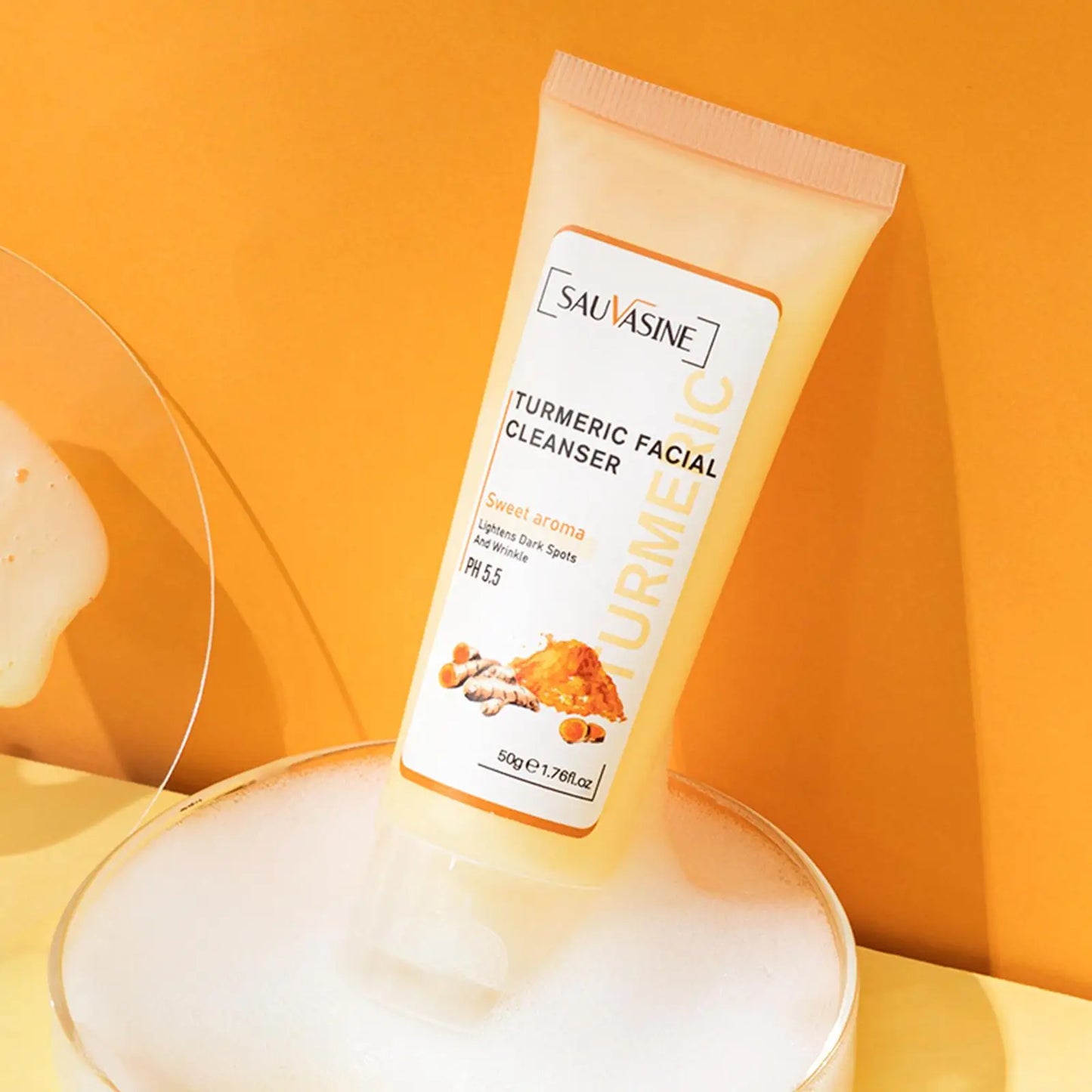 5‑Piece Turmeric Facial Care Set – Cleanse, Treat & Glow