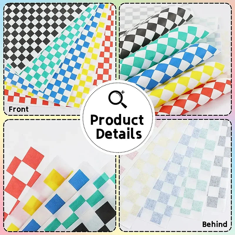 25-Pack Wax Paper Food Wrappers | Eco-Friendly Grease-Resistant Paper for Burgers, Sandwiches & Fries