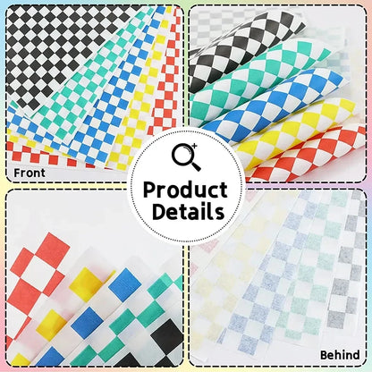 25-Pack Wax Paper Food Wrappers | Eco-Friendly Grease-Resistant Paper for Burgers, Sandwiches & Fries - BANGN CREATIVE SOLUTIONS 