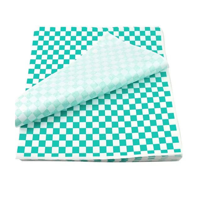 25-Pack Wax Paper Food Wrappers | Eco-Friendly Grease-Resistant Paper for Burgers, Sandwiches & Fries - BANGN CREATIVE SOLUTIONS 